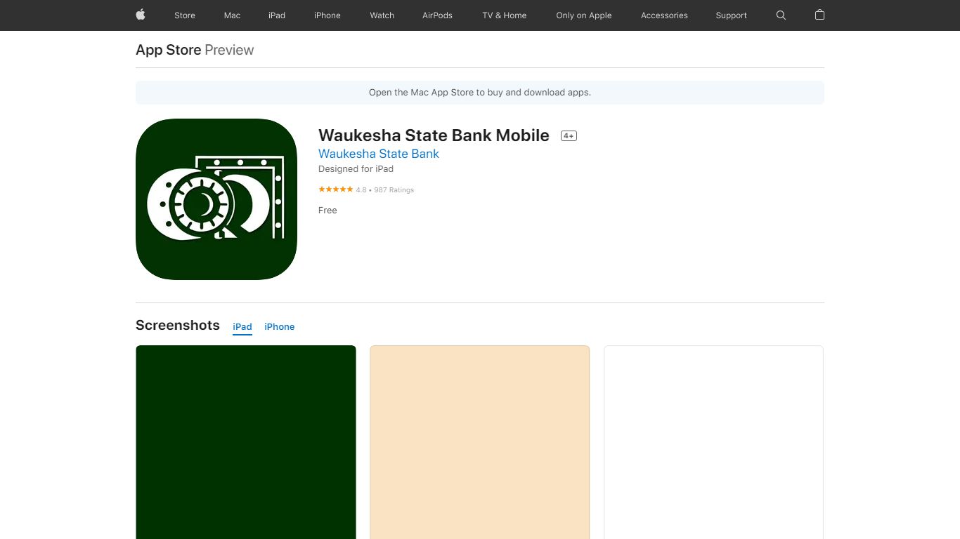 Waukesha State Bank Mobile 4+ - App Store